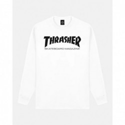 Skate Mag Long sleeve white