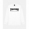 Skate Mag Long sleeve white