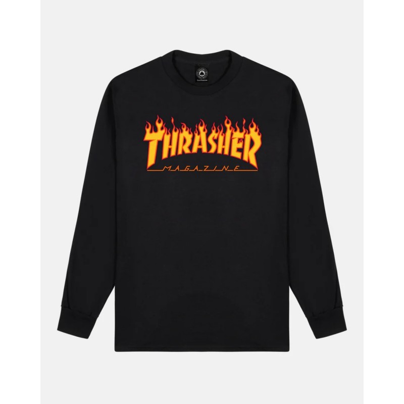 Flame Long Sleeve black