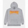 Flame Hoodie grey