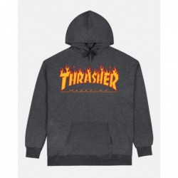 Flame Hoodie deep grey