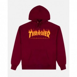 Flame Hoodie red