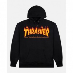 Flame Hoodie black