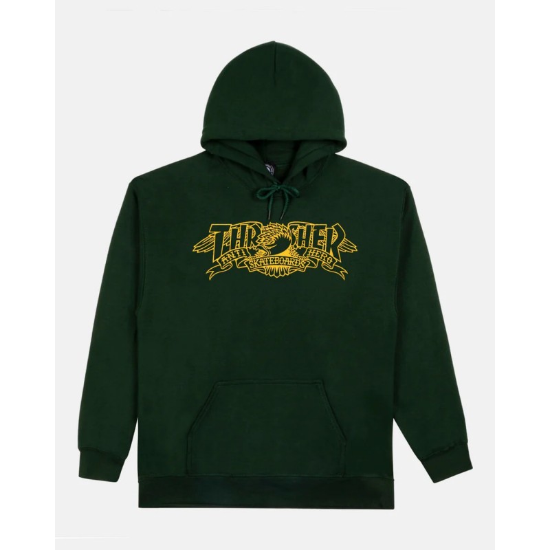 Mag Banner Hoodie green