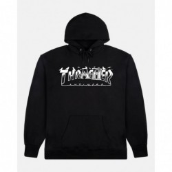 Pigeon Mag Hoodie black