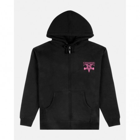 Little Skategoat Full-Zip Hoodie black