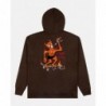 Burn It Down Hoodie brown