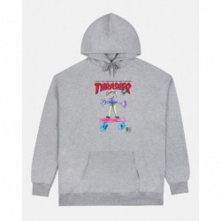 Kid Cover Hoodie grey