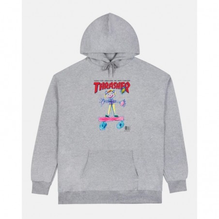 Kid Cover Hoodie grey