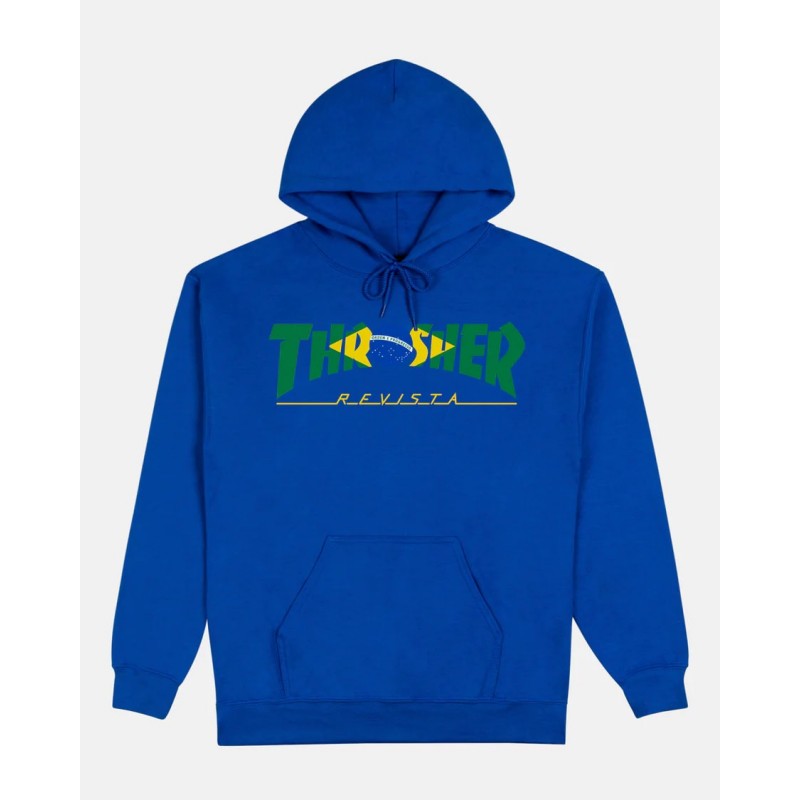 Brazil Revista Hoodie blue