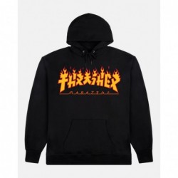 Godzilla Flame Hoodie black