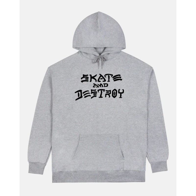 Skate and Destroy Hoodie grey