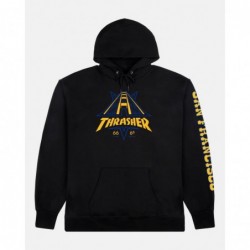 GOLDEN GATE DUB HOODIE BLACK