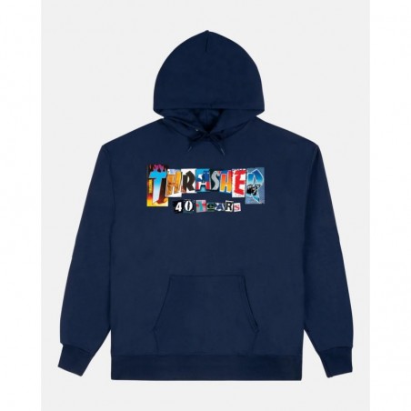 40 Years Hoodie navy