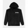 Mag Logo Full-Zip Hoodie black