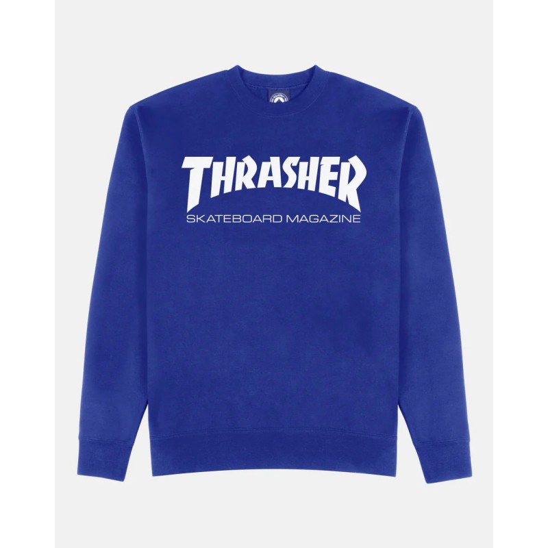 Skate Mag Crewneck blue