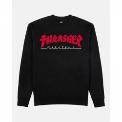 Godzilla Crewneck black