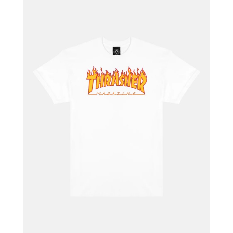 Flame T-Shirt white