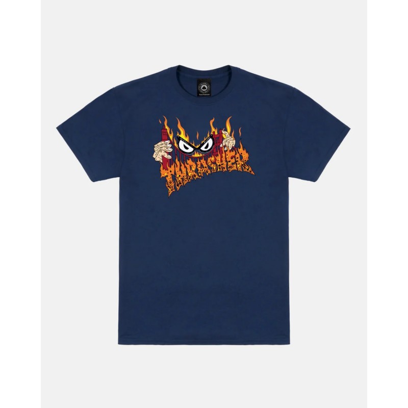 Sucka Free T-Shirt navy