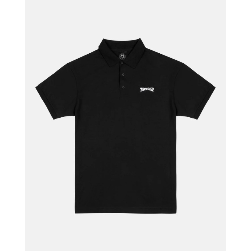 Thrasher Polo black