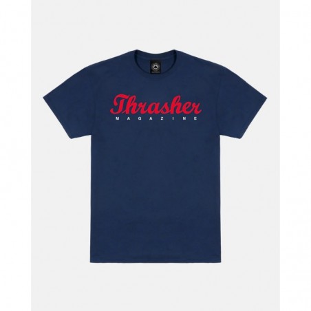 Script T-Shirt navy