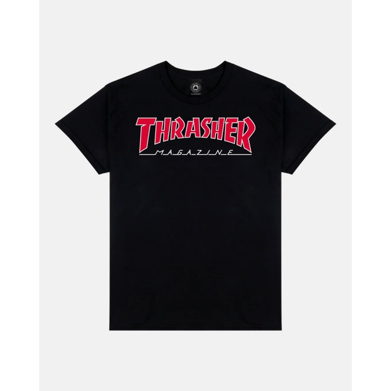 Outlined T-Shirt black