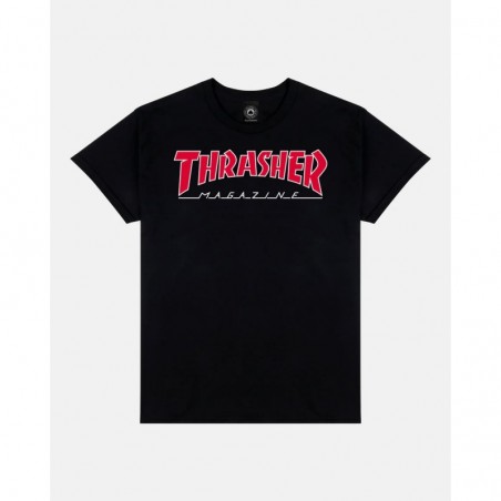 Outlined T-Shirt black