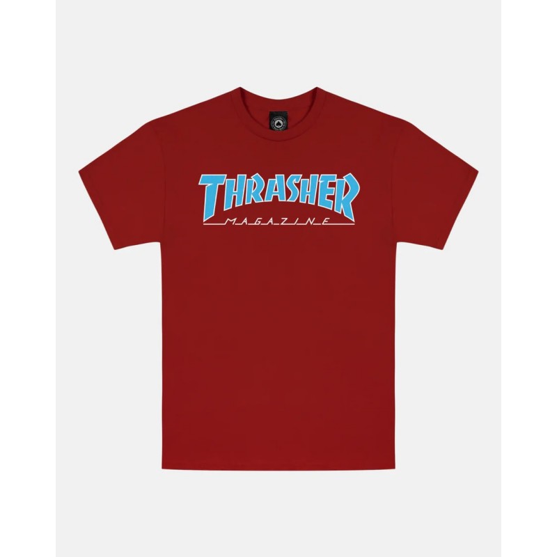 Outlined T-Shirt red