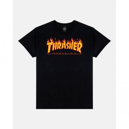 Flame T-Shirt black