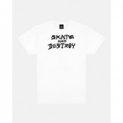 Skate and Destroy T-Shirt white