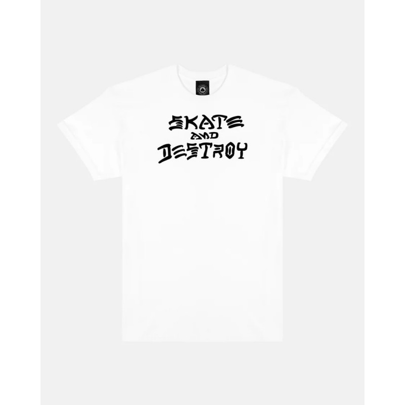 Skate and Destroy T-Shirt white